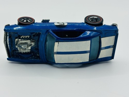 HOT WHEELS REDLINE HEAVY CHEVY GREAT BLUE COLOR VERY NICE!! - Picture 10 of 10