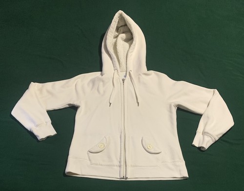 SJB Active Hoodie Tagless Zip Up White 