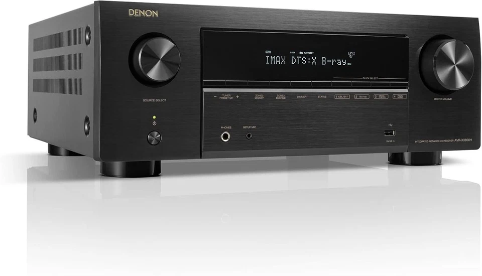 Denon AVR-X3800H 105W 9.4-Channel 8K Network AV Receiver - SKU#1924697 - Image 4 of 4