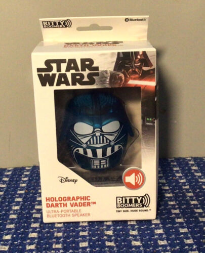 BITTY BOOMERS 2" Star Wars Bluetooth Speaker. Darth Vader. Collect Them All - Picture 1 of 2