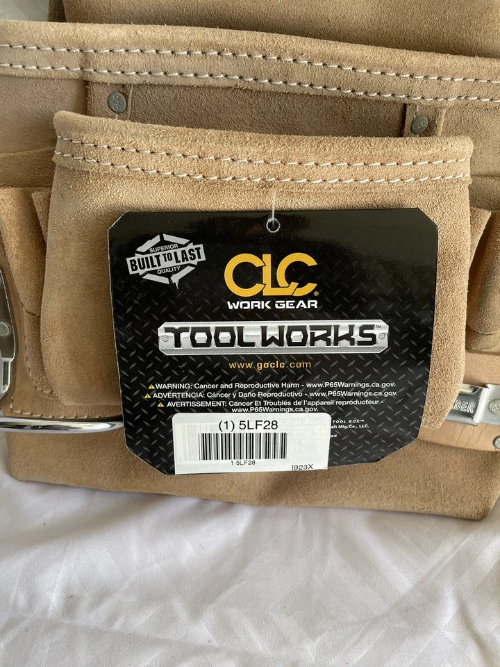 CLC Work Gear Tool Belt With Tape And Hammer Holder - CLC 1923X NEW/W Tag - Image 2 of 4