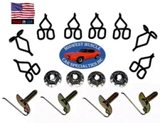 Vinyl Soft Top Molding Body Trim Clips Kit For 68-70 Dodge Charger B25