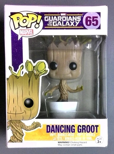 Funko Pop! Marvel Guardians of the Galaxy #65 DANCING GROOT Bobble-head - 2014
