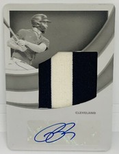 2022 Immaculate Bobby Bradley RARE 1/1 Patch Auto LOGO Jumbo Jacket Guardians