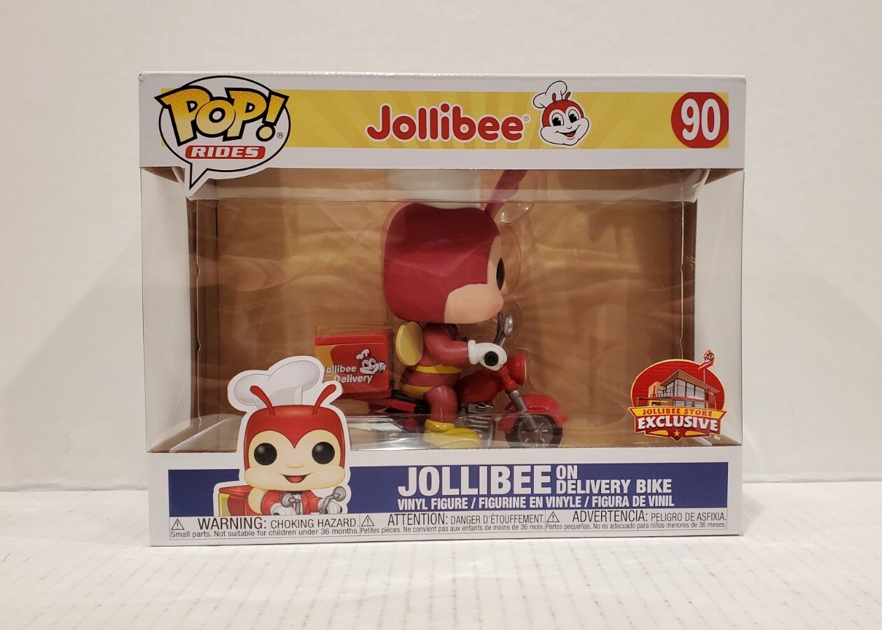 jollibee on delivery bike funko pop