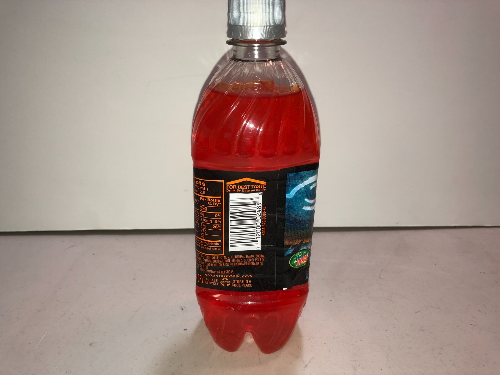 Mountain Dew Halo 3 Game Fuel Limited Edition 2007 20oz Bottle Full Unopened eBay