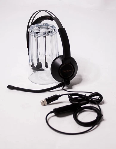 Nuroum HP11-SU USB Casque Microphone Kabelgebundene Célibataire Oreille (Mono)