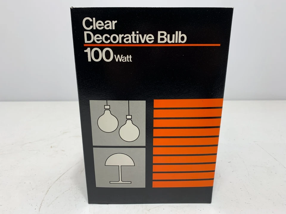 Philips 100G40/4M G40 5" Globe Clear Bulb 100W 120V 4000 hrs (lot of 2) - Image 4 of 4