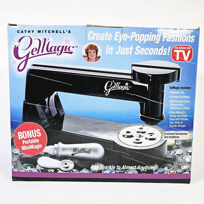 GeMagic Bedazzler Cathy Mitchell Stud Setting Machine System NIB As Seen On TV