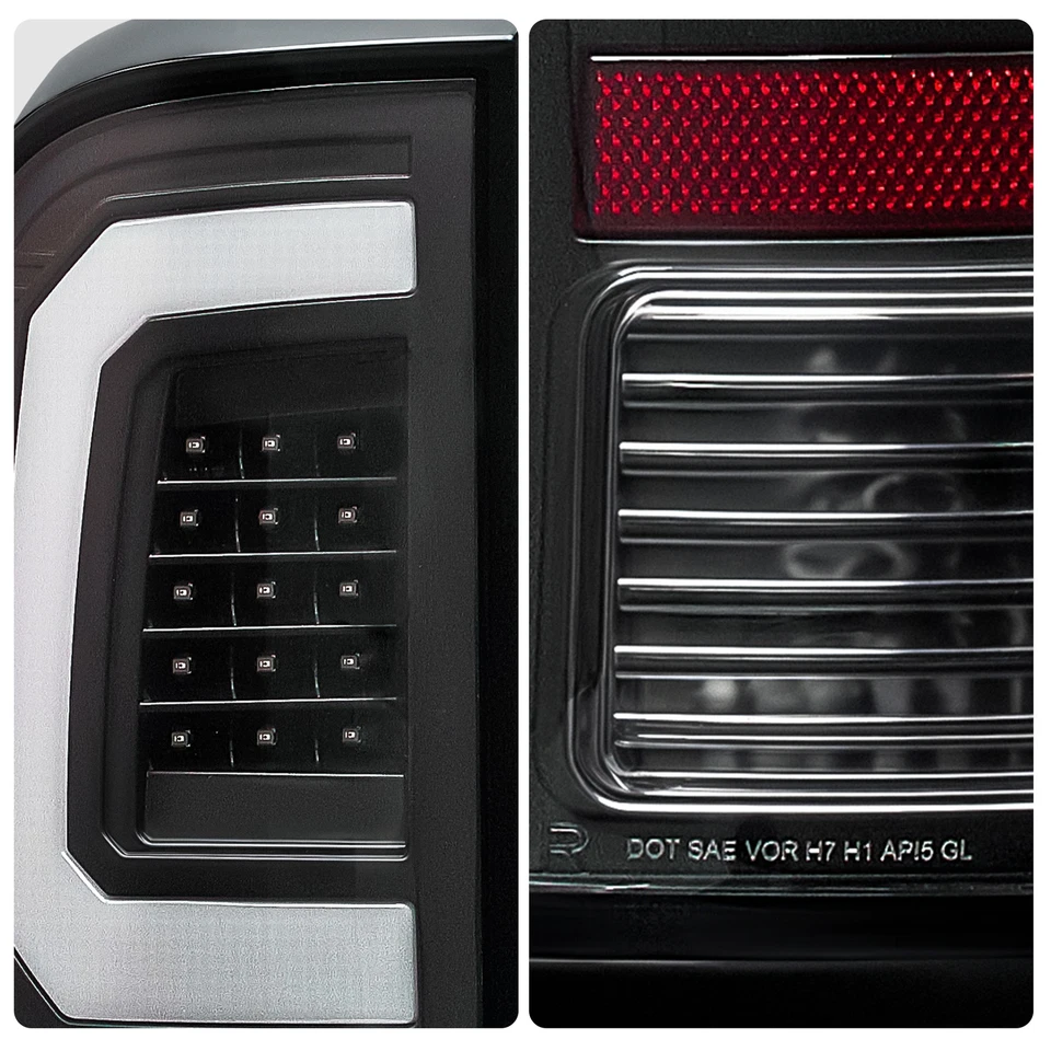 LED Tail Lights for 2008-2016 Ford F250 F350 F450 F550 Super Duty SD Brake Lamps Foto 4 de 4