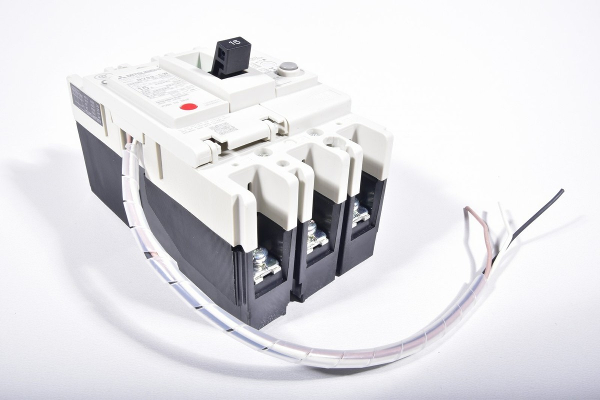 Mitsubishi Electric, NV63-CW, circuit breaker 15A 30mA | eBay Mitsubishi Electric, NV63-CW, circuit breaker 15A 30mA | eBay