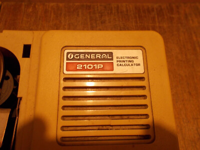 General EDC-2101P Rechenmaschine elekt. Tischrec. Electronic Printinc Calculator