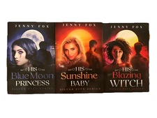 The Silver City Series 1-3 Complete Lot Set His Blue Moon Princess Jenny Fox