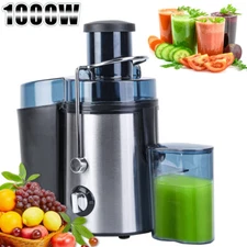 Centrifugal Juicer Machine 2 Speed Setting for Fruit Vegetables Juice Extractor