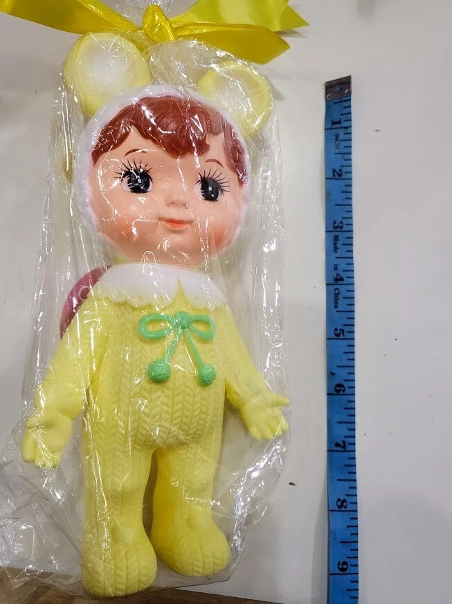 AUTHENTIC Charmy Chan KODAMA Yellow Blue Pink Figure Dolls Japan New From USA - Image 4 of 4