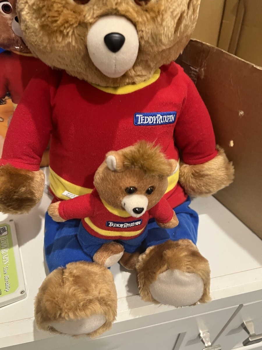 1998 The New World of Teddy Ruxpin Animated Bear Book Cassette