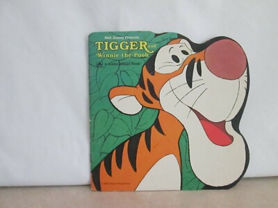 Walt Disney's Tigger And Winnie The Pooh Golden Shape Book-1977