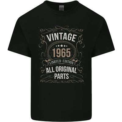 61. Geburtstag Limitierte Auflage 1965 Herren Baumwolle Maglietta Tee Top