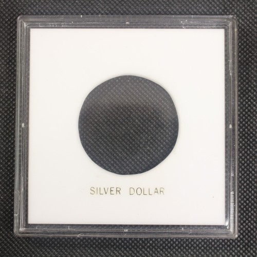 Silver Dollar Plastic Coin Holders White Insert - Liquidation Sale