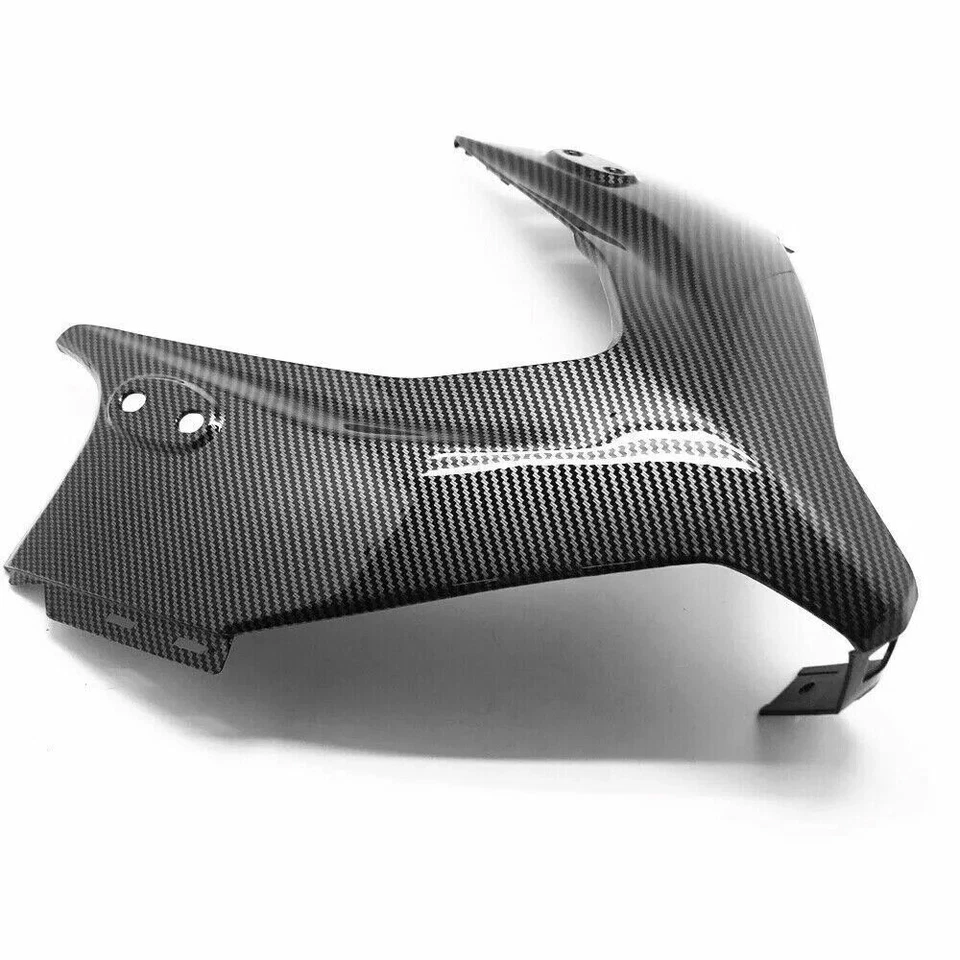 PARA HONDA CBR500R 2013-2015 FIBRA DE CARBONO DELANTERO SUPERIOR NARIZ FARO CARENADO LATERAL Foto 3 de 4