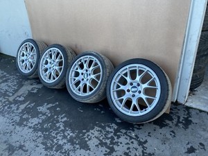 宝马e36 E46 M3 电机运动bbs 轮辋车轮轮胎18 1995 06 套装 Ebay