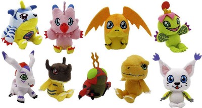 digimon plush minis