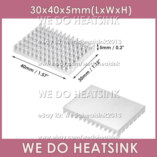 30x40x5mm With or Without Tape Heatsink Cooler for Raspberry Pi 4 Model B CPU - Afbeelding 24 van 31