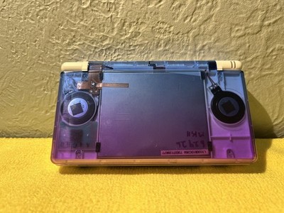 Nintendo DS Lite - Custom Gradiant Translucent/White, Blue LED Power Light