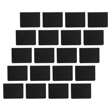21 PCS Tabletop Chalkboard Signs Food Service Signage Catering Display Boards