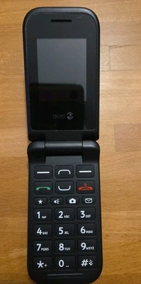 Doro Phone Easy 609 - Schwarz (Ohne Simlock) Klapp-Handy für Senioren 