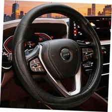 Car Steering Wheel Cover - Universal Car Standard Size 14.5"-15" Black