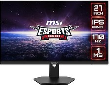 MSI Optix G274, 27" Gaming Monitor, 1920 x 1080 FHD, IPS, 170Hz 3CC2 - Black
