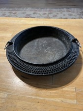 Ironware Nambu Tekki pan Ironware Pot Cast Iron Luxury sukiyaki Arare pot 4lbs.