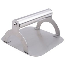 Kitchen Stainless Steel Steak Weight/Bacon Press with Handle, Heavy-Weight7815