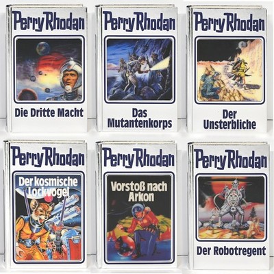 PERRY RHODAN Zyklus ''Die Dritte Macht'' (Silberband 1,2,3,4,5,6)  Z0-Z1