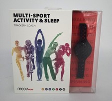 Moov Now Fitness Personal Coach Sports Tracker Sleep Monitor Black