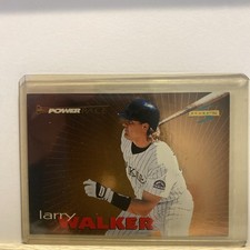 1996 Score Power Pace Larry Walker #8 HOF g0h