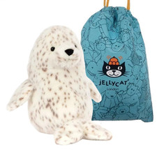 Jellycat Plush Toy With White Seal Galumphous Seal Soft ToyNWT