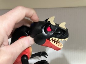 Lego Red Mutant T-Rex Dinosaur Figure from Dino Attack 7477 & 7298, Retired