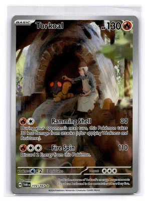 Torkoal 172/167 Illustration Rare Pokemon TCG SV06: Twilight Masquerade NM - Image 1 of 2