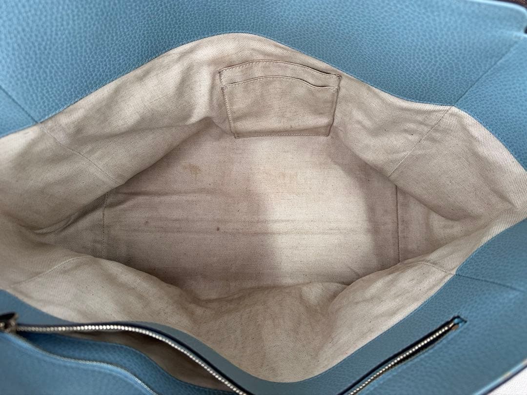 GUCCI Tote Shoulder Bag High Quality Leather in Yellow From Japan Authentic thumbnail 10