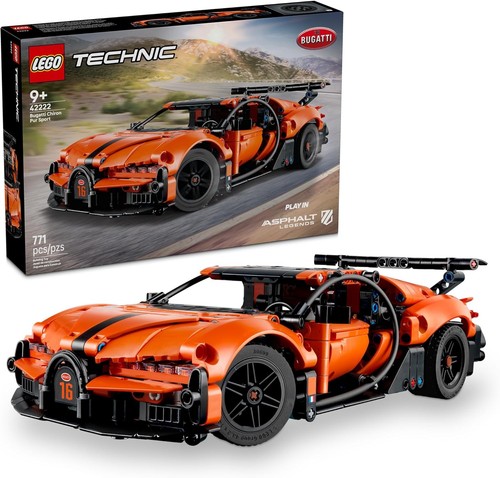 LEGO 42222 Technic - Hyper Car Bugatti Chiron Pur Sport