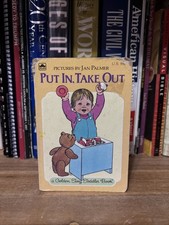 GOLDEN TINY TODDLER BOOK PUT IN TAKE OUT PICTURES BY JAN PALMER