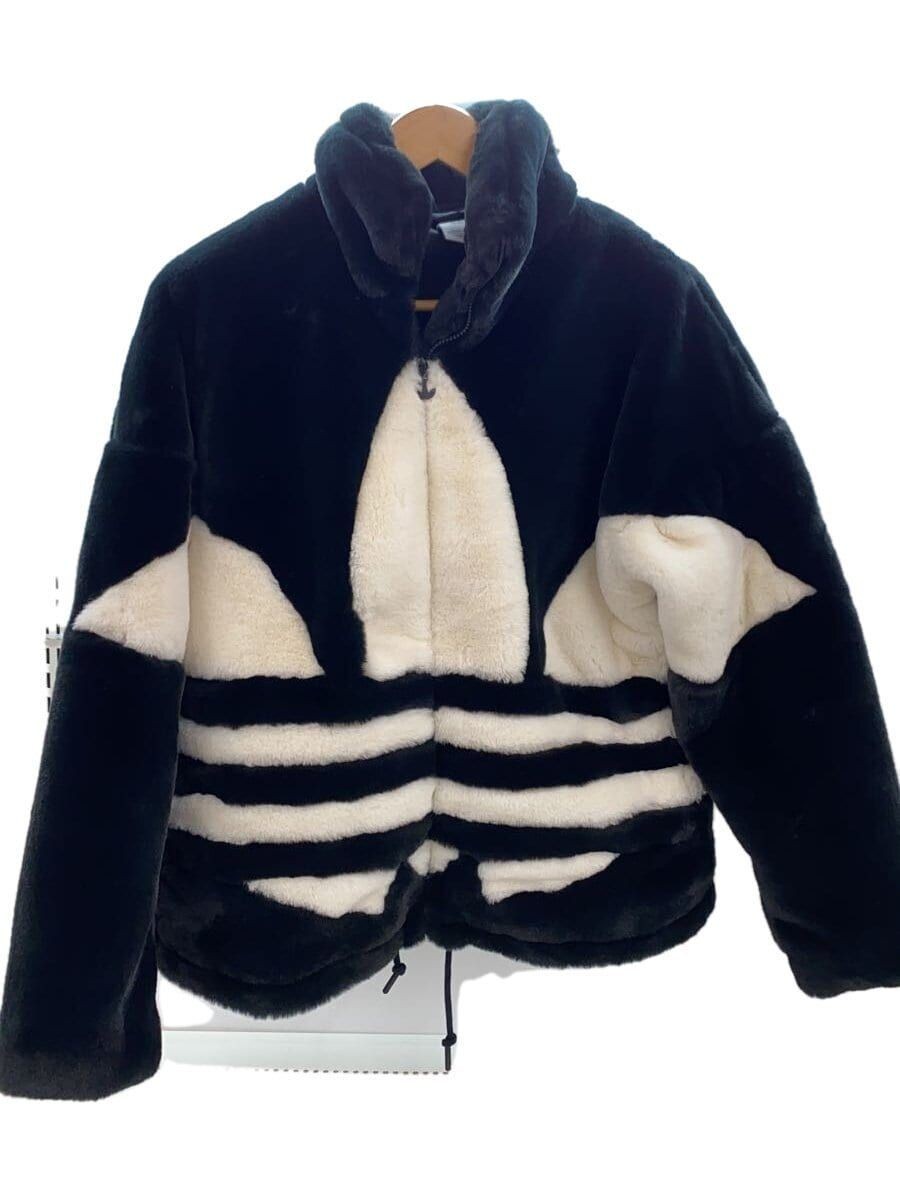 Giacca Adidas altra pelliccia S poliestere nero HC0323 usata