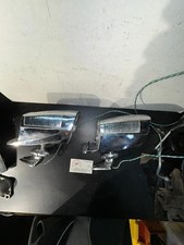 Vintage Pair Nu-vue Side Mirrors And Spotlight Combo Work Chevrolet Ford Rat Rod Vintage Pair Nu-vue Side Mirrors And Spotlight Combo Work Chevrolet Ford Rat Rod