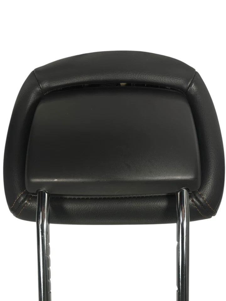 Reposacabezas OEM 2011-2017 Jeep Patriot & Compass cuero negro AHR costuras rojas Foto 4 de 4