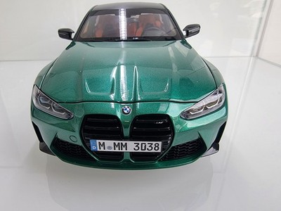 MINICHAMPS  M3 ストリート グリーン NEW MINICHAMPS BMW M3 G80 SALOON ISLE OF MAN GREEN MODEL 1:18