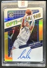 2021-22 Panini Donruss Optic Luka Doncic Opti Graphs Gold Prizm Auto #/10