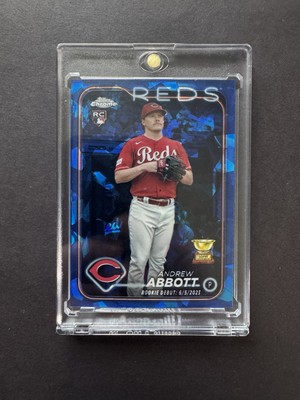 2024 Topps Chrome Sapphire Andrew Abbott #USC304 Rookie RC Cincinnati Reds