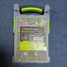 Performance Plus Multi Purpose Wood Screw Organiser 900pc + 5 x PZ2 Bits PSSC